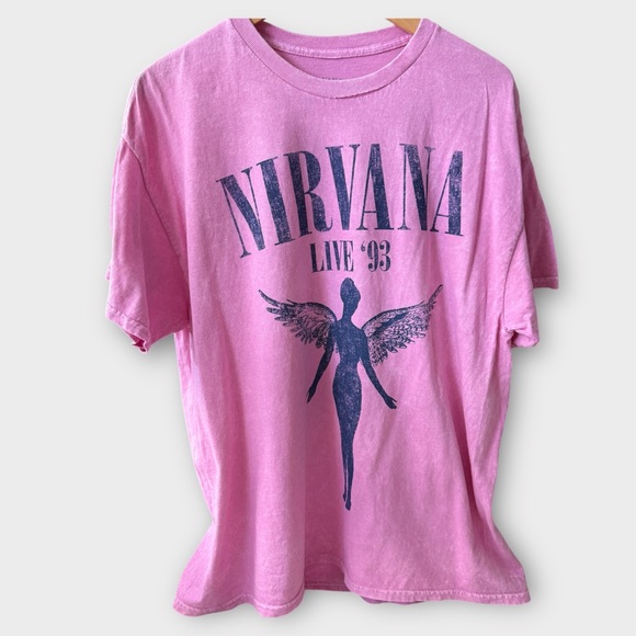 Nirvana “In Utero Live ‘93” Tour Tee – XL (BNWOT, Distressed Flaw) - Picture 3 of 7